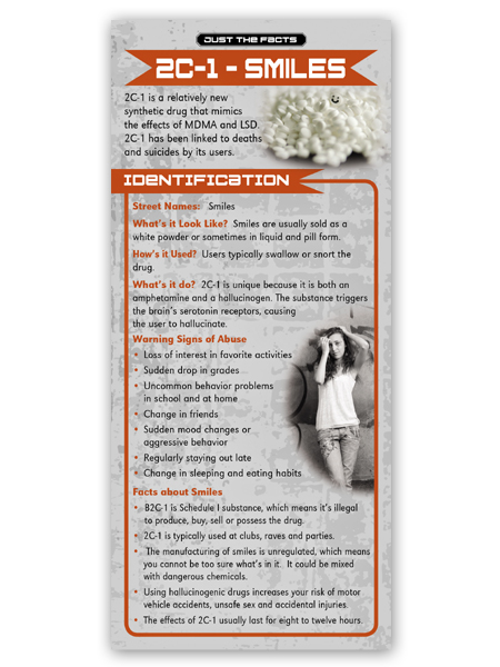 Just the Facts Rack Card: 2C-1 (Smiles)