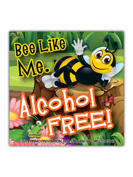 Bee-Like-Me-Alcohol Sticker
