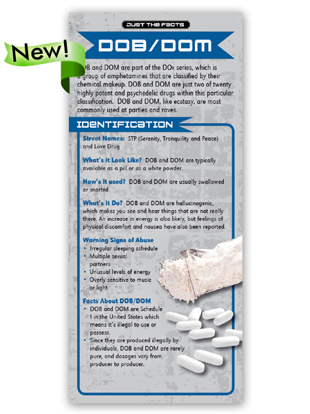 Just the Facts Rack Card: DOB/DOM