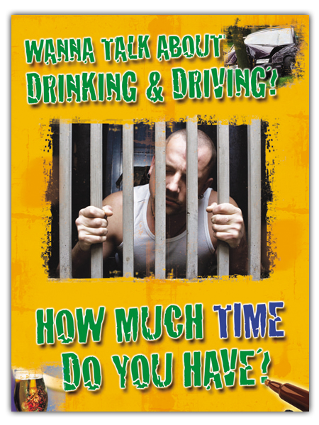 drinking and driving poster