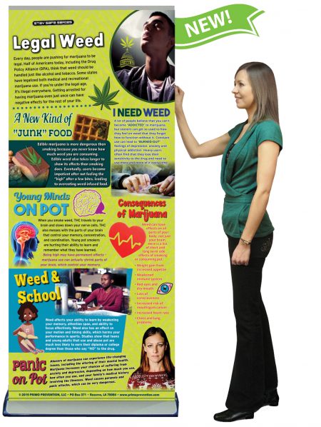 Legal Weed Retractable Banner